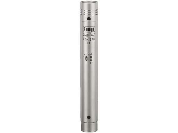 IMG StageLine ECM-270 Instrumentmikrofon Överföringstyp:Bredband Inkl. fodral