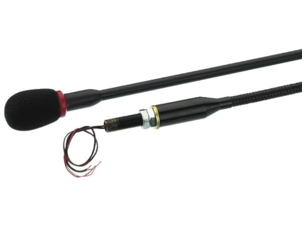 Monacor EMG-610P, 100 - 16000 Hz, 1000 O, Kardioide, Koblet med ledninger (ikke trådløs), Svart, 0 - 40 °C