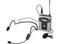 Miniatyrbilde 4 av 5: Monacor TXA-800HSE, Kroppspakkesender, 863,1 - 864,9 MHz, 70 - 16000 MHz, 70 - 16000 Hz, Ultra høy frekvens (UHF), 1 kanaler