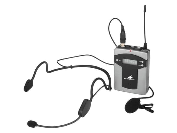 Monacor TXA-800HSE, Kroppspakkesender, 863,1 - 864,9 MHz, 70 - 16000 MHz, 70 - 16000 Hz, Ultra høy frekvens (UHF), 1 kanaler