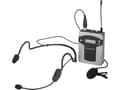 Miniatyrbilde 1 av 5: Monacor TXA-800HSE, Kroppspakkesender, 863,1 - 864,9 MHz, 70 - 16000 MHz, 70 - 16000 Hz, Ultra høy frekvens (UHF), 1 kanaler