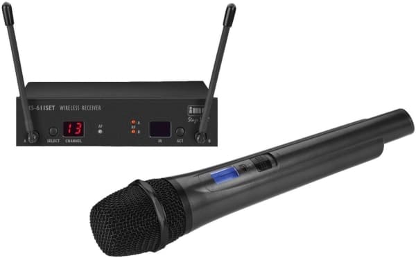 TXS-611SET Multifrequency microphone system, 863-865 MHz, incl. transmitter and receiver