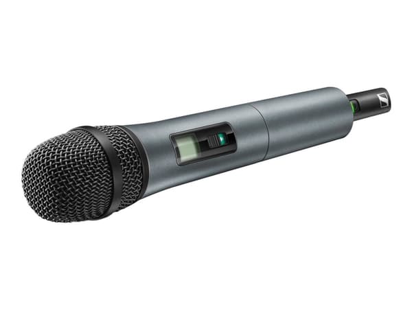 Sennheiser XSW 2-865-E, Kuulokemikrofoni, Dynaaminen mikrofoni, 80 - 14000 Hz, Telineasennettava vastaanotin, Metalli, Sisäänrakennettu lähetin