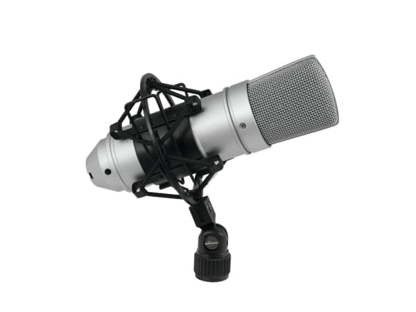 Omnitronic 13030918, studiomikrofon, -38 dB, 20 - 20000 Hz, 200 ohm (O), 77 dB, kardioid