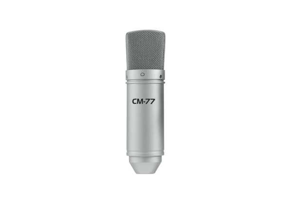 Omnitronic 13030918, studiomikrofon, -38 dB, 20 - 20000 Hz, 200 ohm (O), 77 dB, kardioid