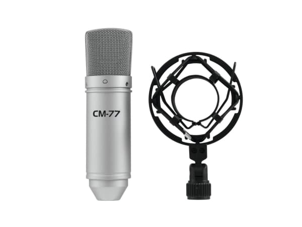 Omnitronic 13030918, studiomikrofon, -38 dB, 20 - 20000 Hz, 200 ohm (O), 77 dB, kardioid