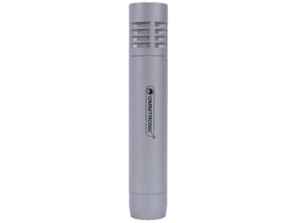Omnitronic 13030904, instrumentmikrofon, -38 dB, 30 - 18000 Hz, 100 ohm (O), 135 dB, kardioid