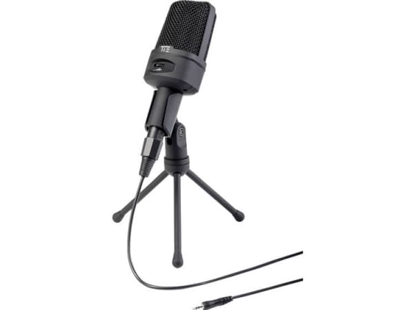 Tie Studio Broadcast Mic Stand PC Mikrofon Överföringstyp:Bredband Inkl. kabel, inkl. stativ