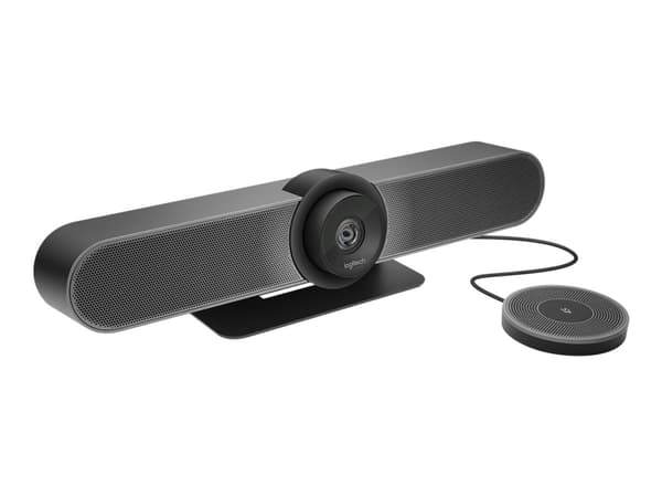Logitech Expansion Mic for MeetUp Sort, Grå Bordmikrofon