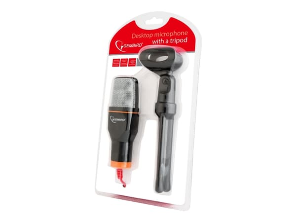 Gembird MIC-D-03 - Mikrofon - svart