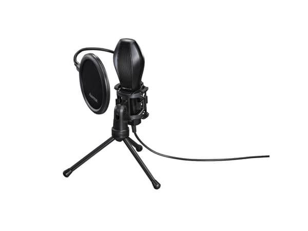 Hama "MIC-USB Stream" - Mikrofon - USB - svart - Skype Certified
