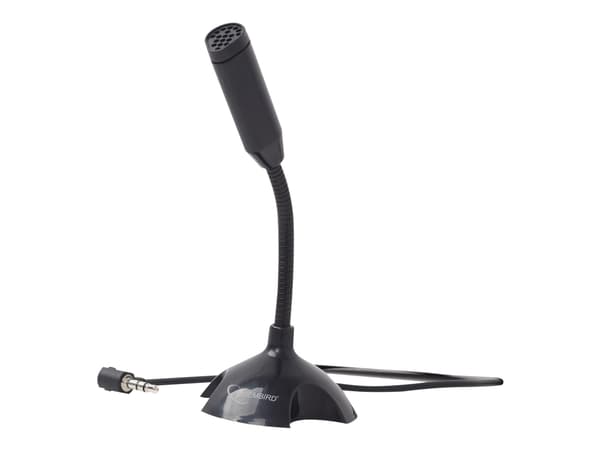 Gembird MIC-D-02 - Mikrofon - svart