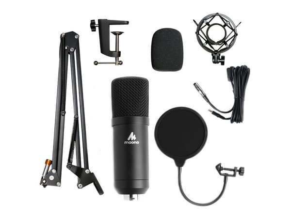 Maono AU-A03 - Mikrofon - 3-stifts XLR - svart