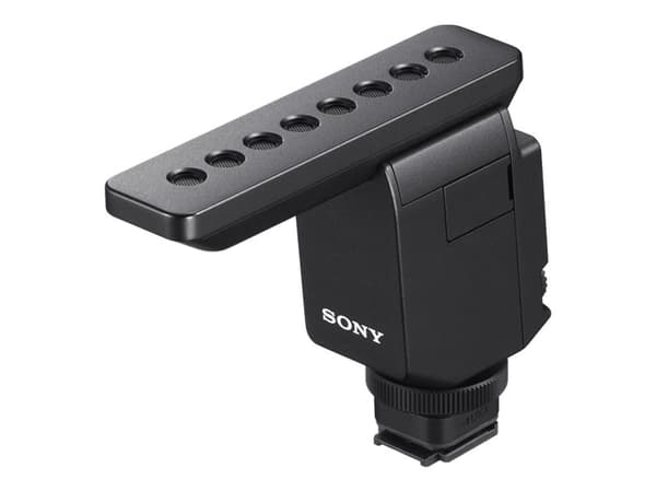 Sony ECM-B1M - Mikrofon - för Cinema Line ILME-FX3; Handycam FDR-AX43, FDR-AX45, FDR-AX60; a7C; a7R IV; a7s III; a9 II