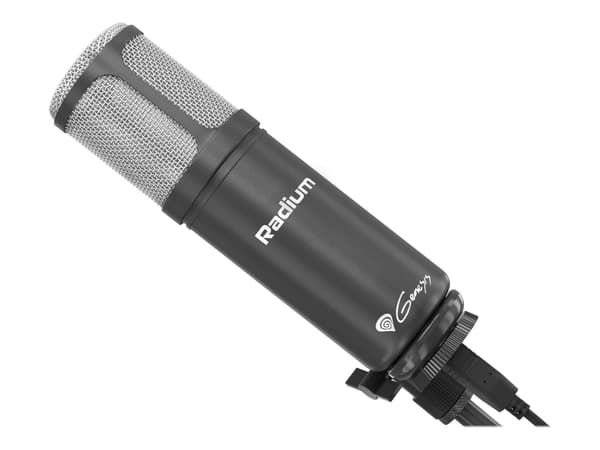 Natec Genesis Radium 600 - Mikrofon - USB - svart