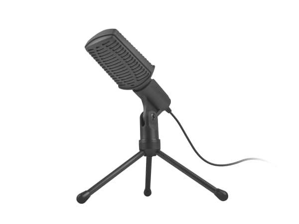 NATEC ASP, Mikrofon till bärbar dator, -47 dB, 100 - 16000 hz, 2200 O, Kardioid, Kondensator