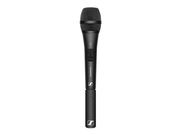 Sennheiser XSW-D VOCAL SET, Käsimikrofoni, Dynaaminen mikrofoni, Langaton RF, 75 m, 80 - 18000 Hz, Kameraan kiinnitettävä vastaanotin