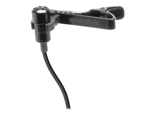 SPEEDLINK SL-8691-SBK-01 Spes Clip-On metallmikrofon - Mikrofon - skjebne