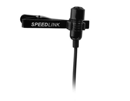 SPEEDLINK SL-8691-SBK-01 Spes Clip-On metallmikrofon - Mikrofon - skjebne