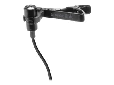 SPEEDLINK SL-8691-SBK-01 Spes Clip-On metallmikrofon - Mikrofon - skjebne