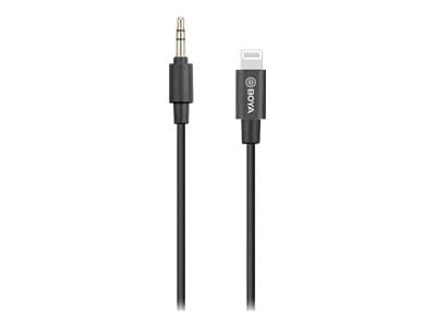 BOYA BY-M2 - Mikrofon - Apple Lightning - för Apple iPhone 11, 11 Pro, 11 Pro Max, 7, 7 Plus, 8, 8 Plus, X, XR, XS, XS Max