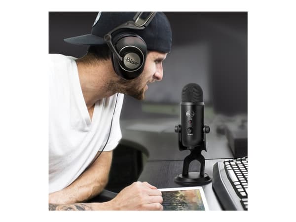 Blå Yeti USB Svart