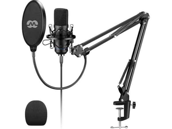 Mozos mikrofonisarja 192KHZ/24BIT USB Pop-suodatin jalusta (MKIT-700PROV2)