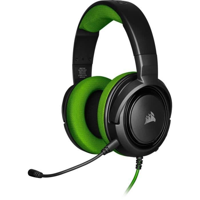 CORSAIR HS35 STEREO Gamer Headset - Grøn (CA-9011197-EU)