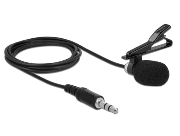 Delock Tie Lavalier Microphone Omnidirectional - Mikrofon