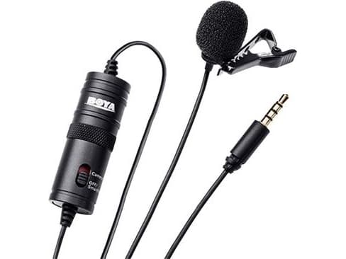 BOYA BY-M1 - Lavalier/clip-on mikrofon - -30 dB - 65 - 18000 Hz - Omnidireksjonell - Kablet - 3,5 mm (1/8") (BY-M1 V1)
