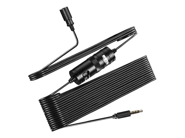 BOYA BY-M1 - Lavalier/clip-on mikrofon - -30 dB - 65 - 18000 Hz - Omnidireksjonell - Kablet - 3,5 mm (1/8") (BY-M1 V1)