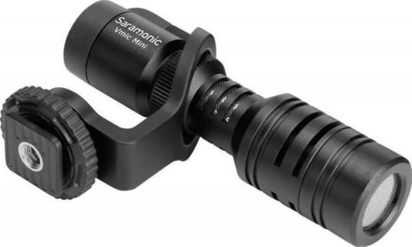 Saramonic Vmic Mini Mini Microphone er designet for DSLR-er, kameraer og smarttelefoner