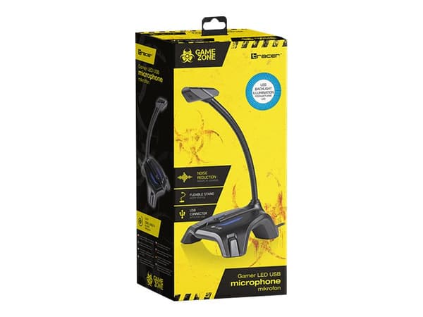 Tracer GAMEZONE Gamer LED USB - Mikrofon - USB