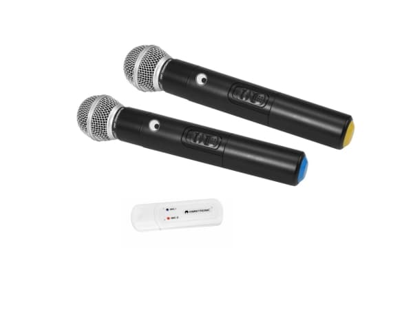 Omnitronic UWM-2HH, Scene/opptreden, 0,863 - 0,865 Hz, 0,01%, 10 mW, Dynamisk, Trådløs