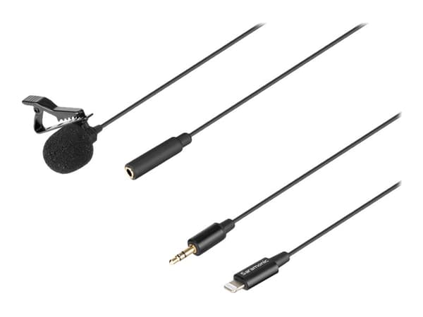 Saramonic LavMicro U1A - Mikrofon - Apple Lightning - för Apple iPad/iPhone (Lightning)