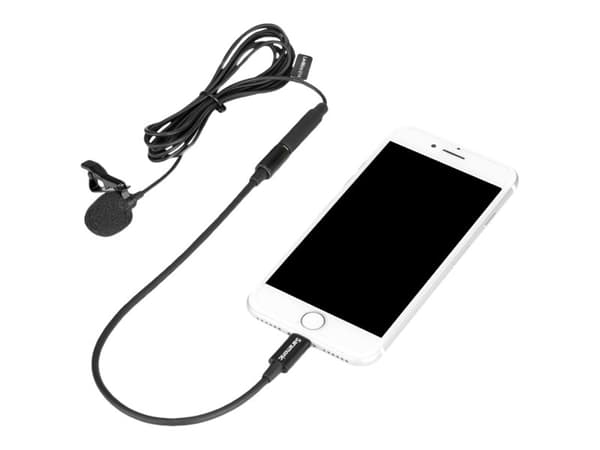 Saramonic LavMicro U1A - Mikrofon - Apple Lightning - för Apple iPad/iPhone (Lightning)