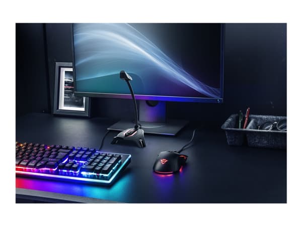 Trust GXT 215 Zabi LED-Illuminated - Mikrofon - USB