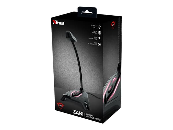 Trust GXT 215 Zabi LED-Illuminated - Mikrofon - USB