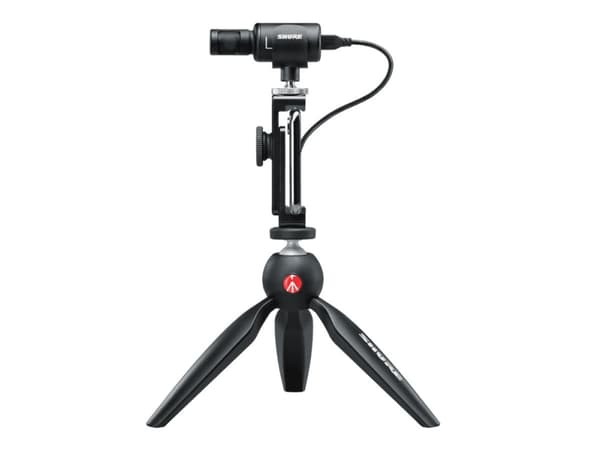 Shure Motiv MV88+ - Video Kit mikrofon - USB, Apple Lightning - svart