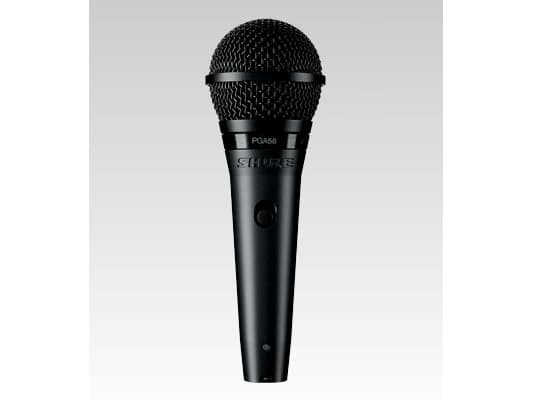 Shure PG Alta PGA58 - Mikrofon - metallisk sort