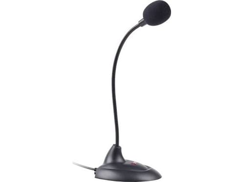 StolnÃ mikrofon C-TECH MIC-04E, 3,5&#039;&#039; stereokontakt, 1,8 m