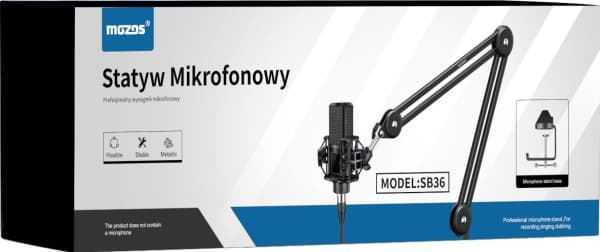 Mozos Premium toimistomikrofoniteline (SB36)