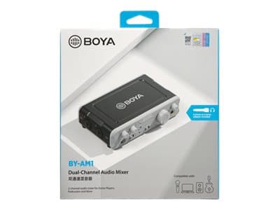 BOYA BY-AM1 - Analogmikser - 2-kanalers