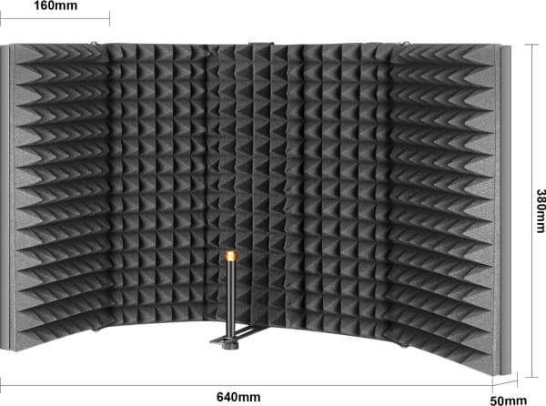 Mozos PRO acoustic booth for microphone (MSHIELD-CABIN-PRO)