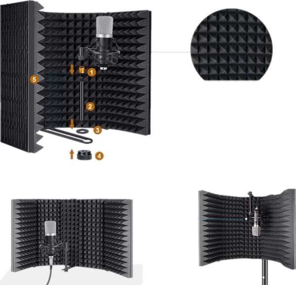 Mozos PRO acoustic booth for microphone (MSHIELD-CABIN-PRO)