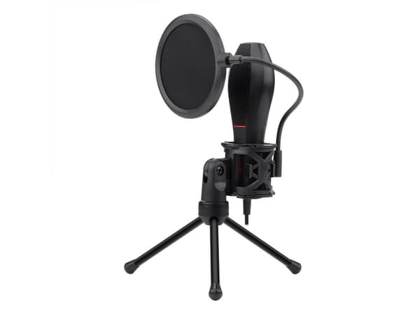 REDRAGON GM200, Mikrofon till PC, -38 dB, 50 - 16000 hz, 2200 O, Rundtagande, Kabel