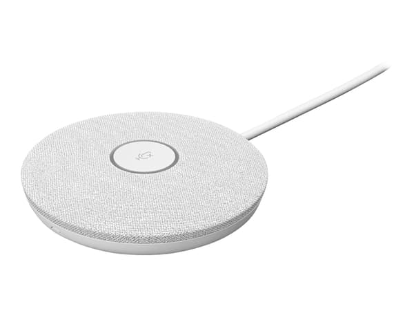 Logitech Rally Mic Pod - Mikrofon - hvit - Skype Certified, Zoom Certified, Cisco Webex Certified - for Rally Bar, Plus; Room Solution Large