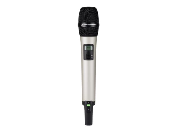 Sennheiser SL HANDHELD SET DW-3-EU R, Käsimikrofoni, Kondensaattorimikrofoni, Telineasennettava vastaanotin, Irroitettava, SMA, Sisäänrakennettu lähe
