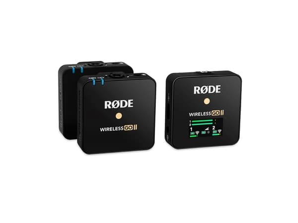 RØDE Wireless GO II - Langaton äänensiirtojärjestelmä langattomalle mikrofonijärjestelmälle