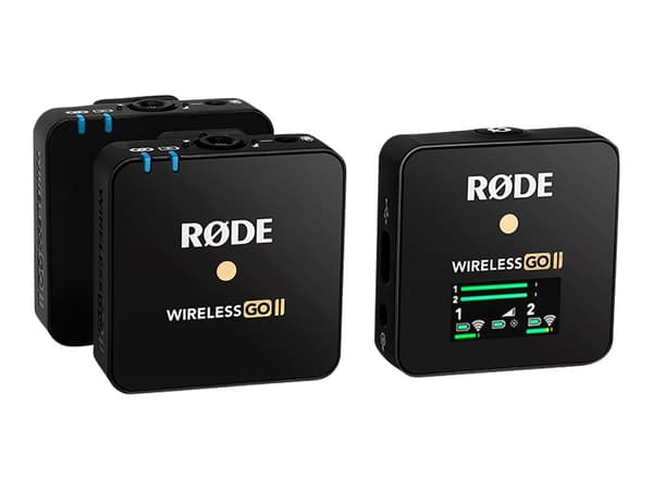 RØDE Wireless GO II - Trådløst lydleveringssystem for trådløst mikrofonsystem